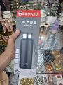 New design and high quality D.Kadi 1.4L large capacity vacuum insulated water bottle, designed for long time both hot and cold beverages. 