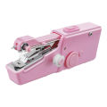 Portable Handheld Sewing Machine Mini Stitch Sew Needlework Cordless Clothes Fabrics Electric Sewing Machine. 