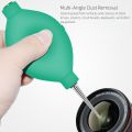 2-in-1 Professional Cleaning Tool | Air Blower & Microfiber Pen for Phone, Camera Lens, PC Keyboard & Electronics.