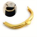1PC metal handle frame accessories handbag evening bag detachable kiss lock buckle suitable for DIY handicraft bag wallet. 