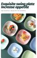 Reusable Round Shaped Plates Eco Friendly 10 pcs Multifunctional Plates Creative Spit Bone Dish Unbreakable Dinner Plates With Stand By Halki jaib. 