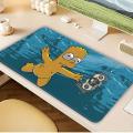 Bart Simpson Homer Mouse Pad Keyboard Desk accessories Game Console Computer Laptop office. 