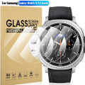 2-6PCS Glass Film For   Watch 8 Classic 46mm Tempered Glass Screen Protector For   Watch 8 40mm 44mm. 
