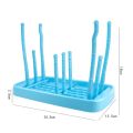 Baby Feeding Bottle Drain Rack Nipple Feeding Cup Holder Storage Drying Rack Cleaning Dryer Drainer Storage Clean Hygienic. 