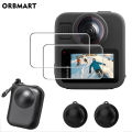For GoPro MAX 2 Lens Cover Scratch-resistant Lens Cap Tempered Glass Screen Protector Protective Case for GoPro Max2 Accessories. 