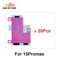 20Pcs Battery Adhesive Sticker for iPhone 14 15 16 Plus Pro Max Promax PM Battery Tape Adhesive Glue Repair Parts.