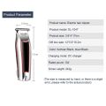 Daling DL-1047 Electric Rechargeable Hair and Beard Trimmer highly sharp precise 0.2mm accurate cutting with 3 (11/2) clips Professional Hair Trimmer. 