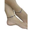 Evileye thread anklet . Black thread with evil eye bead with adjustable lock. 2 piece of evileye thread Anklet.. 