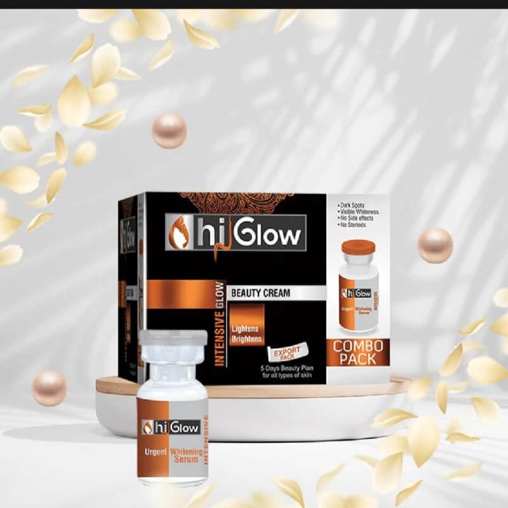 Hi Glow combo pack beauty cream with serum