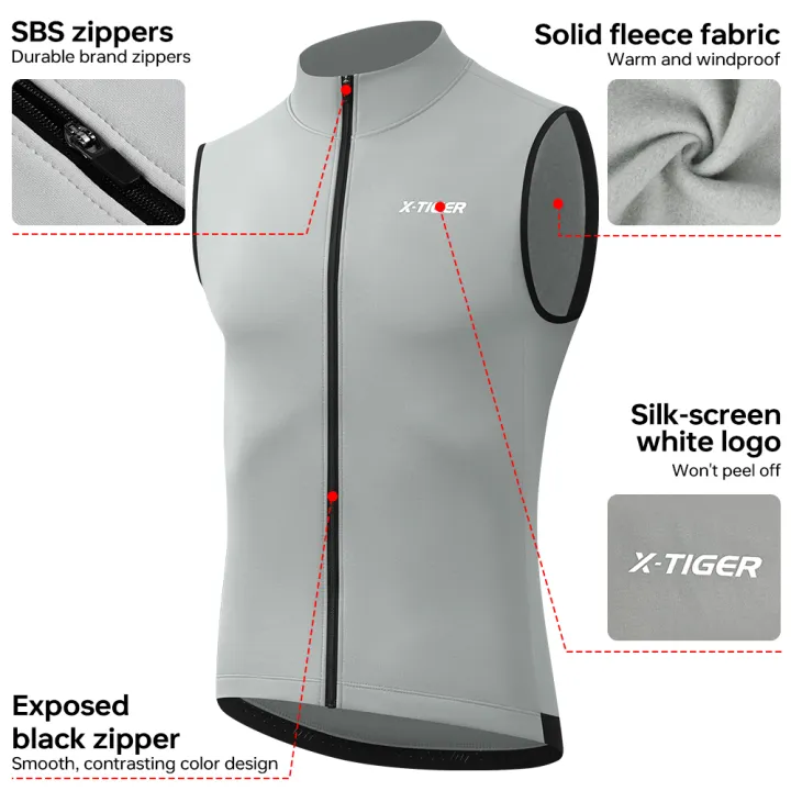 X-TIGER%20Winter%20Warm%20Cycling%20Vest%20Fleece%20Windproof%20Bike%20Jacket%20Sleeveless%20Coat%20Bicycle%20Thermal%20Vest%20Unisex%20Cycling%20Jerseys%20-%20Image%202