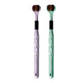 3D Manual Toothbrush 2/4pcs Three sided U-shaped Soft Toothbrush for Comprehensive Oral Cleaning for Adults,Couples, Families. 