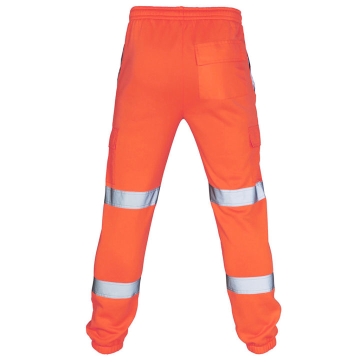 New%20Men'S%20Safety%20Work%20Clothes%20Casual%20Pants%20Road%20Work%20High%20Reflective%20Strips%20Pants%20High%20Visibility%20Overalls%20Joggers%20Workwear%20-%20Image%202