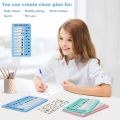 Reusable My Chores Checklist Task Board Daily Schedule Planner Memo Chore Chart Kid Responsibility Behavior Self Discipline Card.