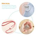 Miwayer 8 Keys Mini Kalimba Rainbow Transparent Heart Crystal Kalimba Acrylic Thumb Piano Acoustic Finger Piano Music Instrument. 