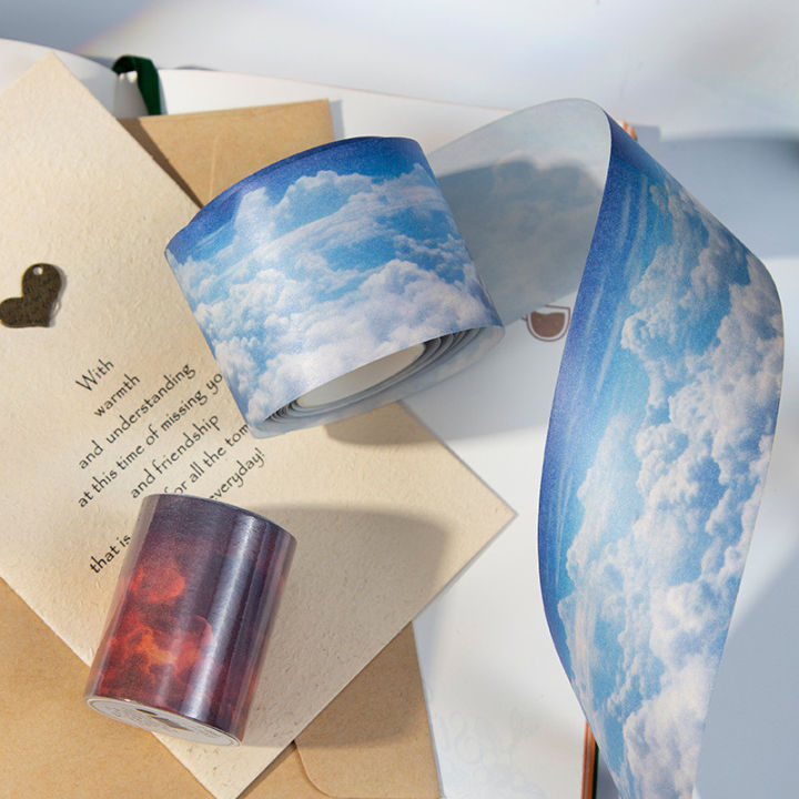 50mm*2m%20Decorative%20Adhesive%20Tape%20Clouds%20in%20The%20Sky%20Washi%20Paper%20Tape%20for%20Junk%20Journal%20Supplies%20Arts%20Scrapbook%20DIY%20Crafts%20Planners%20-%20Image%203