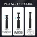 Aluminum GPU Holder Vertical Telescopic Rotating Stand Magnetic Bracket Video Card Holder Graphics Card Bracket PC Accessories. 