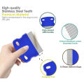 4pcs Pet Comb Beauty Removal Fleas Lice Dandruff Knots Floating Hair Cleaning Set Dogs Cats Hair Pet Supplies Accessories. 
