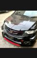 Car Front Bumper lip 3 pcs Black and Red Splitter Lip Body kit Universal For All Type of.... 