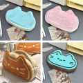 Kawaii Cat Plush Stationery Bag Portable Pencil Case Aesthetic Stationery Bag Suitable for Capybara Lovers Gifts.