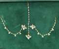 Indian bahubali tikli earrings for women.