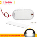 1PC/2PCS Vehicle Dome Light 12V 24V Car Interior Light With Switch Universal Design for RVs Van Truck Camper Boat Reading Light.