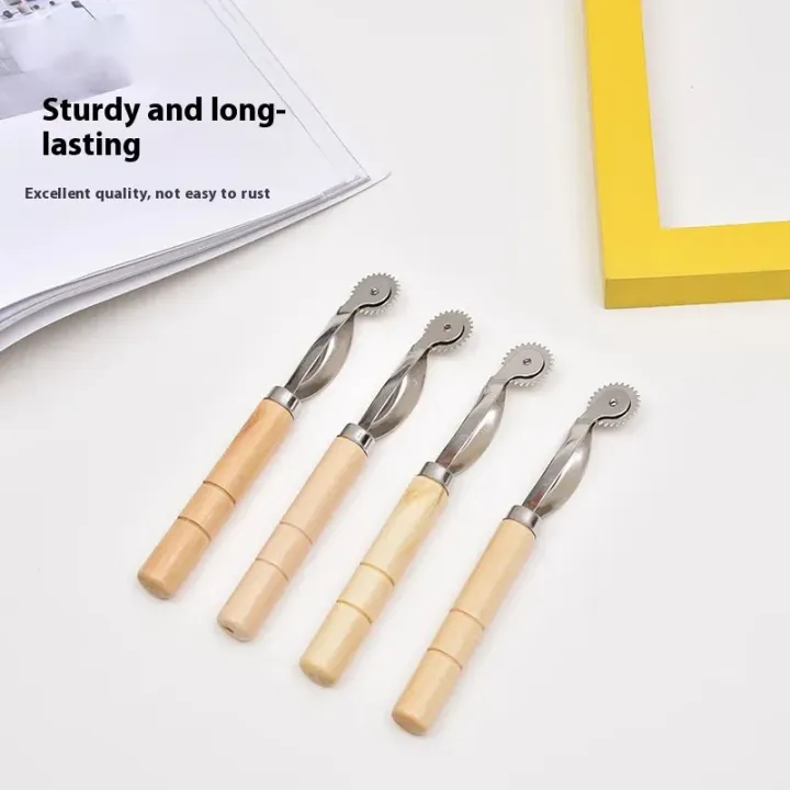 New%201Pcs%20Stainless%20Steel%20Leather%20Overstitch%20Wheel%20Space%20Paper%20Perforating%20Tool%20Tailor%20Stitch%20Marker%20Gear%20Roulette%20Patchwork%20Tool%20-%20Image%202