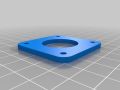 Nema 17 motor Damper and spacer. 