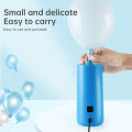 Portable Balloon Blower Machine Mini Electric Balloon Pump with Press and Auto Inflate Balloon Inflator Anti-slip Air Pump. 