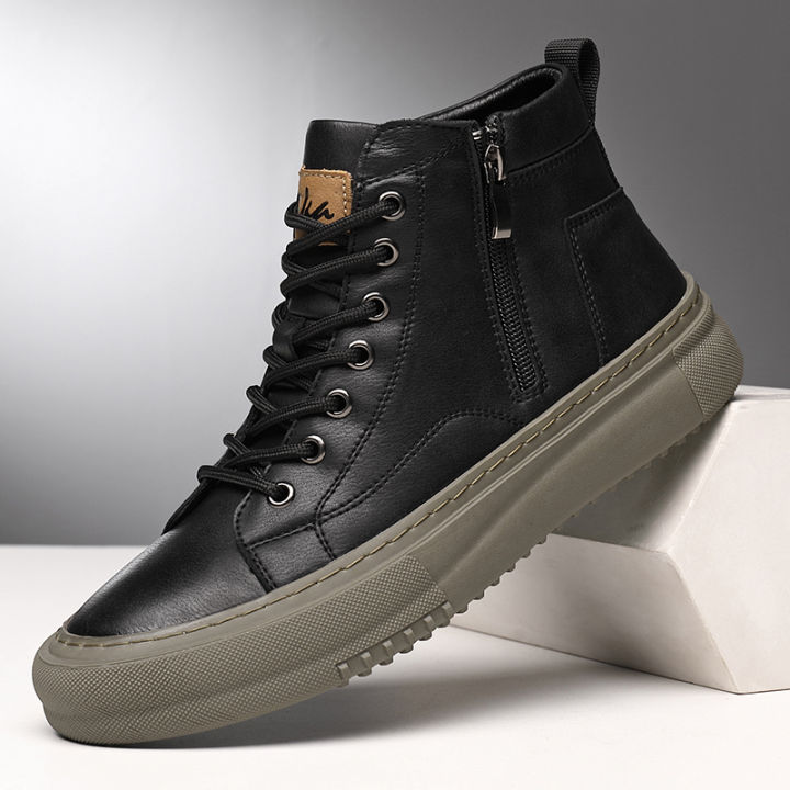 Bubuk%20Men's%20Spring%20and%20Autumn%20Style%20White%20Sneakers,%20New%20Trendy%20Versatile%20High-Top%20Sneakers,%20Summer%20Fashion%20Casual%20Men's%20Shoes,%20Breathable%20and%20Durable%20Sneakers%20-%20Image%205