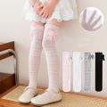Korean Knee High Sock for Girls Spring Autumn Kids Sweet Fashion Bow Stockings Cotton Soft Children's Princess Long Sock 3-8Yrs.