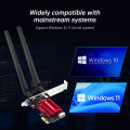 Fenvi Dual Band 2.4G/5G WiFi 6 AX900 PCI-Express Wireless Adapter Bluetooth 5.4 Network Card for PC/Desktop with Windows 10/11. 