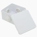 1/10pc RA White Waterproof IP65 DIY Power Case Junction Box Indoor Wire Shell Electric Control Cable Branch for Home Automation. 