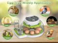 8 Eggs Chicken, 33 Eggs Birds Incubator with Automatic Egg Turning Dual Egg Tray And Humidity Control, Automatic Water Adding, LED Egg Candler, for Hatching Chickens, Duck, Quail, Goose Eggs. 