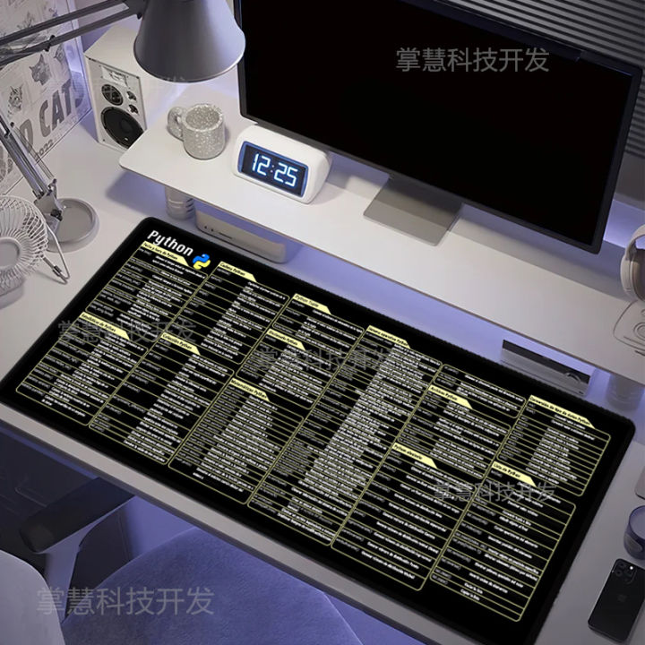 Spanish%20Python%20Programing%20Mouse%20Pad%20Desk%20Mat%20Office%20Software%20Excel%20Shortcuts%20Mousepad%20Personalized%20Extended%20by%20Office%20Users%20-%20Image%203