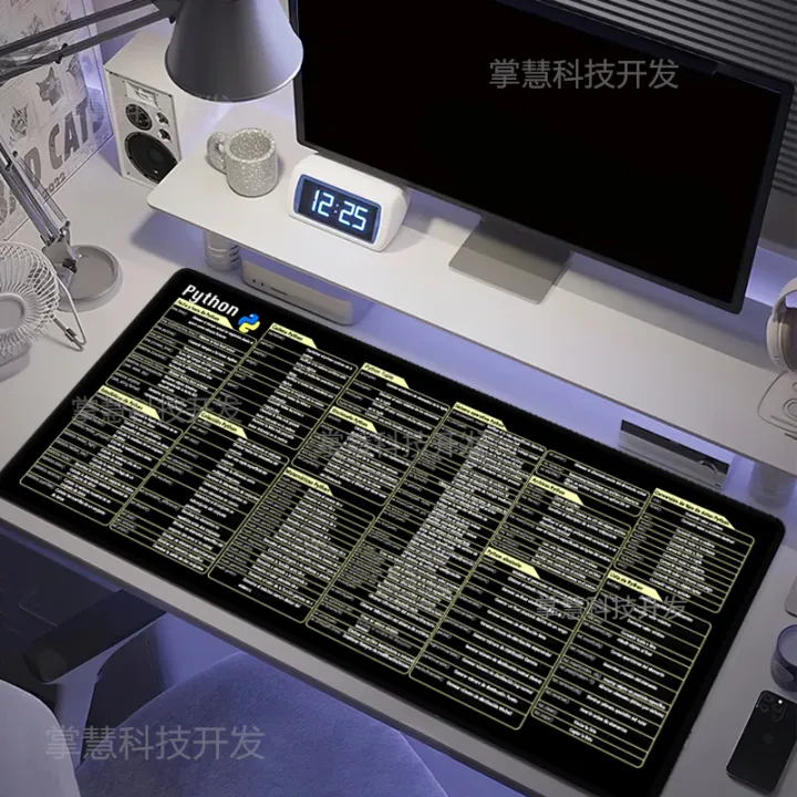 Spanish%20Python%20Programing%20Mouse%20Pad%20Desk%20Mat%20Office%20Software%20Excel%20Shortcuts%20Mousepad%20Personalized%20Extended%20by%20Office%20Users%20-%20Image%203