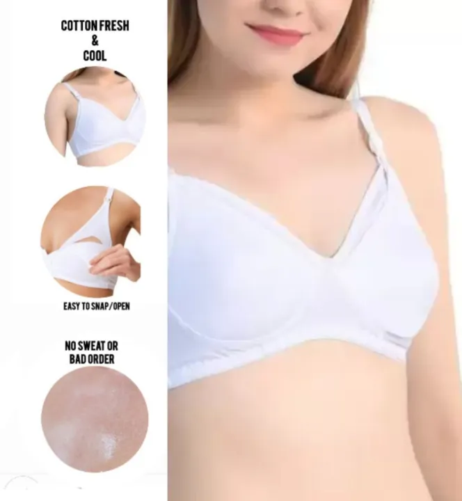 Best Cotton Breastfeeding Bra Maternity Nursing Bras Underwear For Pregnant Women Cotton Underwear