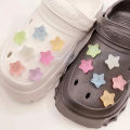 7/14pcs Glow-in-the-Dark Star Shoe Charms Easy Install Fun DIY Hole Shoes Buckles for Hole Shoes. 