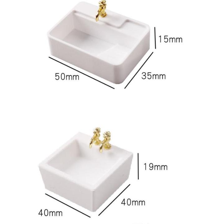 1/12%20Dollhouse%20Bathroom%20Wash%20Basins%20Sinks%20Model%20Dollhouse%20Bathroom%20Furniture%20Decoration%20Dolls%20House%20Home%20Accessories%20-%20Image%206