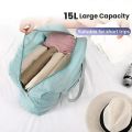 Lightweight Foldable Travel Duffel Bag: Unisex Tote Carry-On Luggage for Weekenders & Overnight Stays.