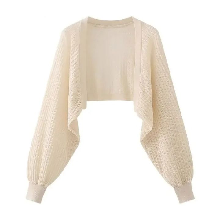 Hollow-out%20Long-sleeved%20Knitted%20Cardigan%20Top%20Women's%20Summer%20Thin%20Jacket%20Vest%20Dress%20Shawl%20Worn%20Over%20A%20Shirt%20-%20Image%204