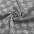 European and American Oversized Fashion Brand Men's Summer New Chessboard Plaid Loose Sports and Leisure Two-Piece Set. 