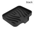 Silicone Soap Box Japanese Bathroom Draining Rack Hole-free Soap Box Household Draining Box Portable Soap Box. 