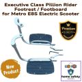Premium Quality Pillion Rider Footrest / Lady Footboard / Rear Passenger Footpeg for Metro Yadea E8S Pro / E8S 200 Electric Scooter E-Motorbike. 
