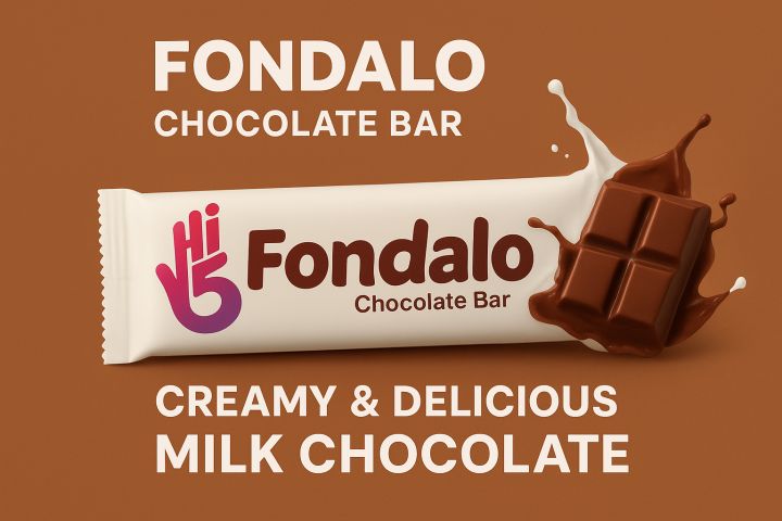 Fondalo%20Hi5%20Chocolate%20Bar%20%E2%80%93%20Creamy%20&%20Delicious%20Milk%20Chocolate%20-%20Image%202