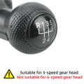 For Volkswagen VW Golf 4 IV MK4 GTI R32 Bora Jetta 5 Speed Gear Shift Knob Shifter Handle Boot Gaitor 1999-2004.