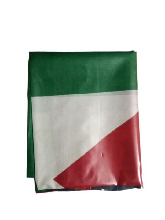 PALESTINE FLAG SIMPLE PARASUIT. SIZE IS 3/4. LENGTH IS 53 INCH AND WIDTH IS  33 INCH. ONE PIECE IN THE PACKAGE.