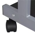 Small Spaces Rolling Computer Desk Corner Laptop Work Desk Printer Table Storage Customized. 