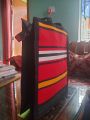 Fabric Lunch bag for every body-Black/ whith.