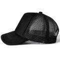 Unisex Plain Trucker Hat Mesh Back Snapback Hat Baseball Cap Solid Visor Net Cap Low Stock. 