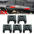 5Pcs Car Front Windshield Visor Clips For Nissan X-trail Qashqai Teana Tiida Livina Sylphy Geniss Venucia.